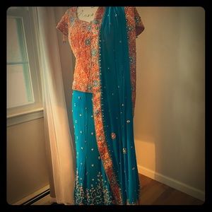 Bridal Indian Pakistani Lahenga Choli Partywear